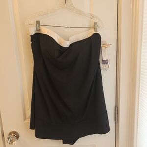 Jag Swimsuit Black Tummy Control